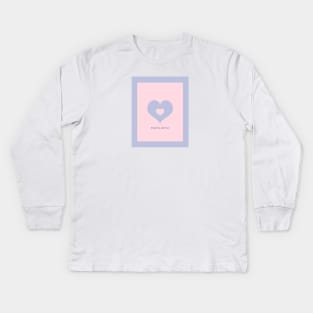 Pastel Btch Kids Long Sleeve T-Shirt